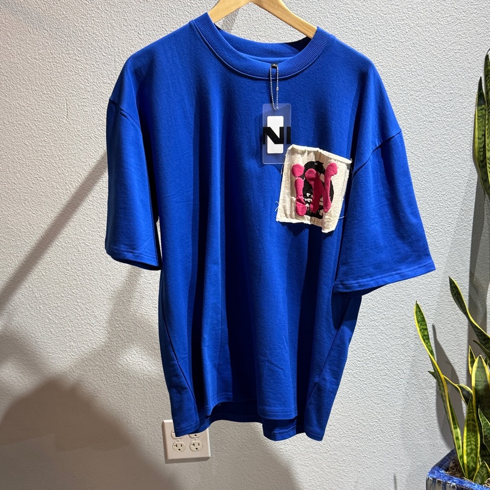 Men’s Sham Vocal Insticts Blue Graphic Tee